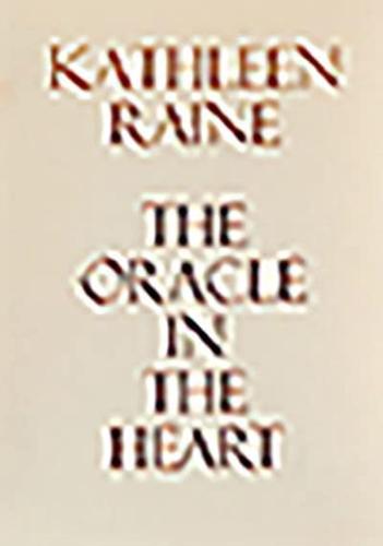 The Oracle in the Heart, and Other Poems, 1975-1978