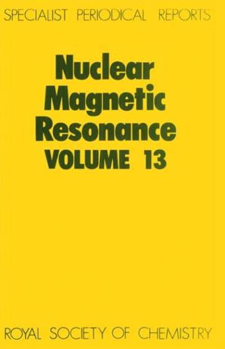 Nuclear Magnetic Resonance. Volume 13