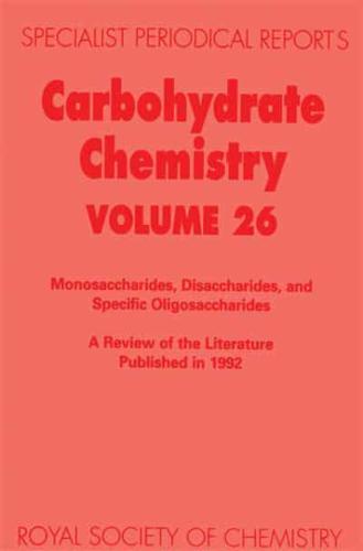 Carbohydrate Chemistry. Volume 26