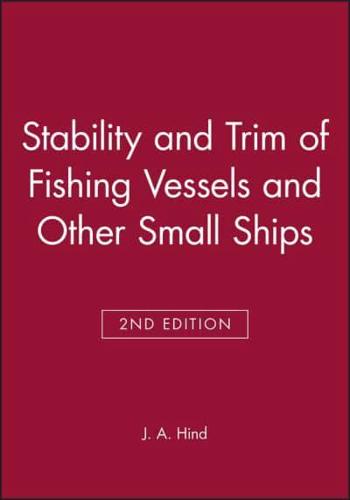 Stability and Trim of Fishing Vessels