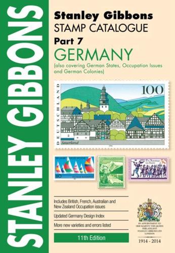 STAMP CATALOGUE PART 7 GERMANY