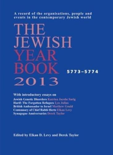 The Jewish Year Book 2013, 5773-5774