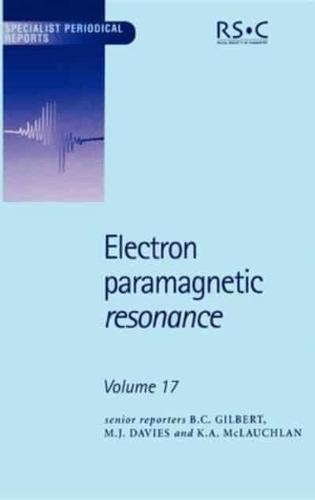 Electron Paramagnetic Resonance. Volume 17