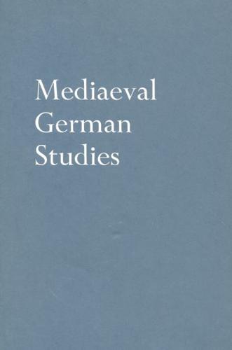 Mediaeval German Studies