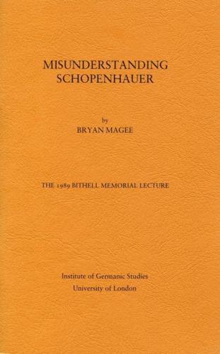 Misunderstanding Schopenhauer