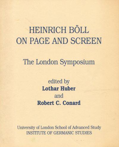 Heinrich Böll on Page and Screen