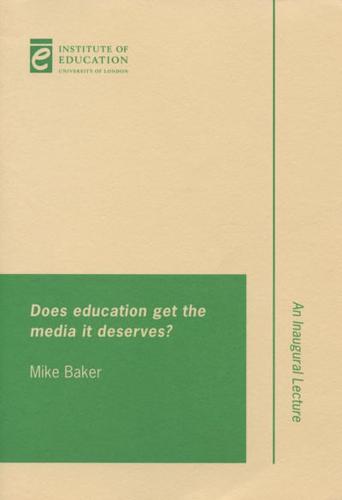 Does Education Get the Media It Deserves?