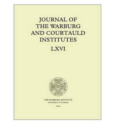 Journal of the Warburg and Courtauld Institutes. V. 66