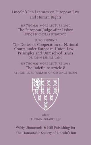 The European Judge After Lisbon