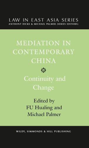 Mediation in Contemporary China