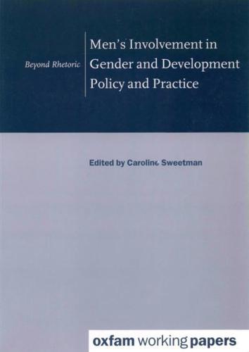 Men's Involvement in Gender and Development Policy and Practice