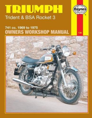 Triumph Trident, BSA Rocket 3 Owners Workshop Manual