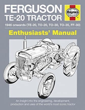 Ferguson Te-20 Tractor Manual