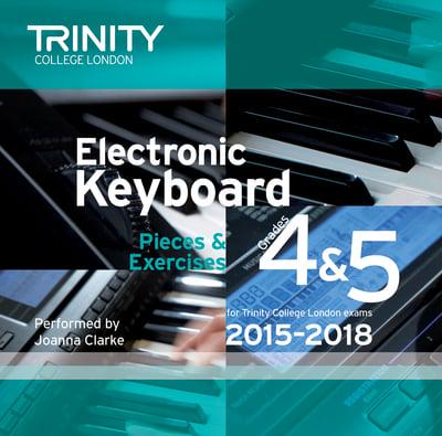 Trinity College London Electronic Keyboard Exam Pieces 2015-18, Grades 4 & 5 (CD Only)