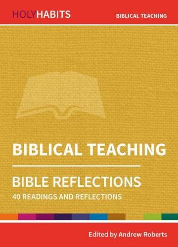 Biblical Teaching. Bible Reflections