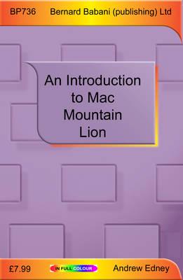 An Introduction to Mac OS X Mountain Lion