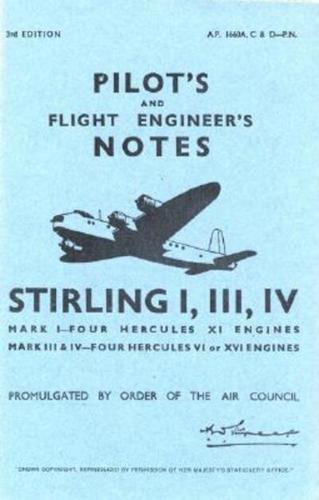 Shorts Stirling I, III, & IV - Pilot's Notes - Op