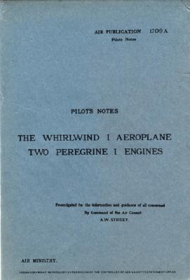 Whirlwind I Pilot's Notes