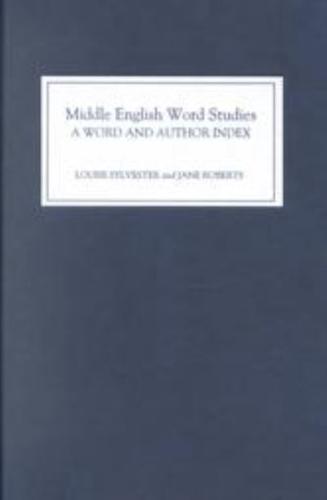 Middle English Word Studies