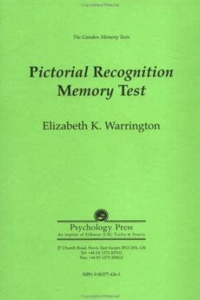 Pictorial Recognition Memory Test