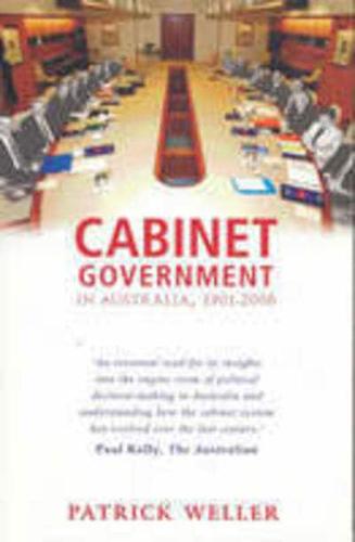 Cabinet Government in Australia, 1901-2006