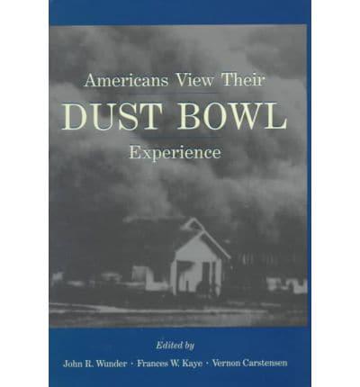 Americans View Their Dust Bowl Experience