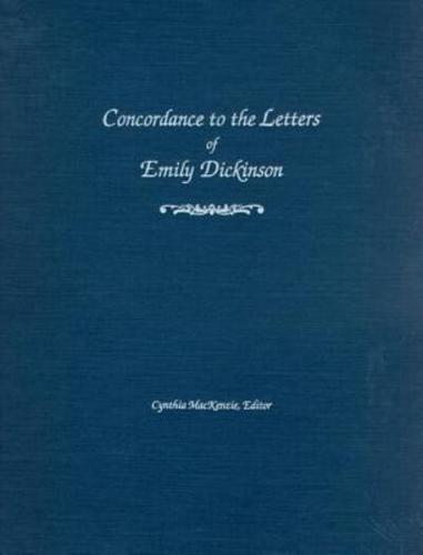 Concordance to the Letters of Emily Dickinson