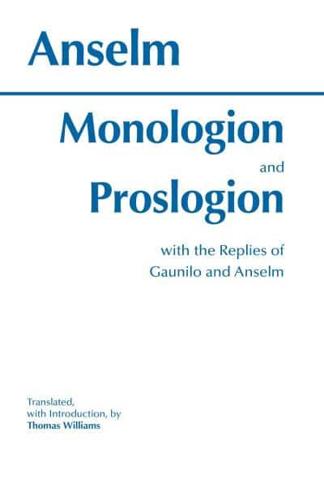 Monologion and Proslogion