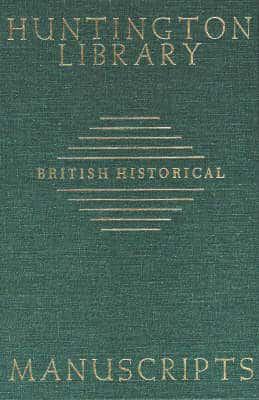 Guide to British Historical Manuscripts in the Huntington Library
