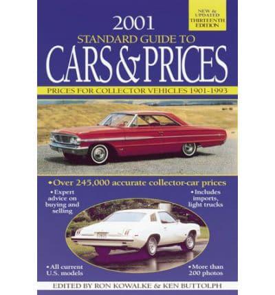 2001 Standard Guide to Cars & Prices