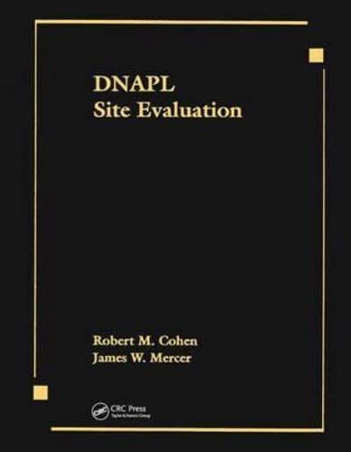 DNAPL Site Evaluation