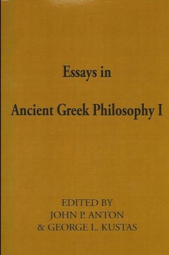 Essays in Ancient Greek Philosophy