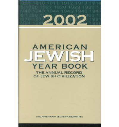 American Jewish Year Book 2002
