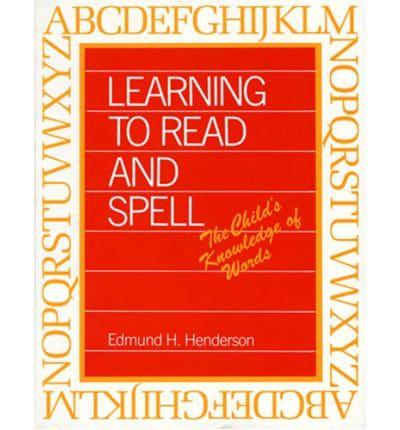 Learning to Read and Spell