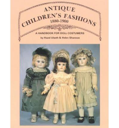 Antique Children's Fashions, 1880-1900