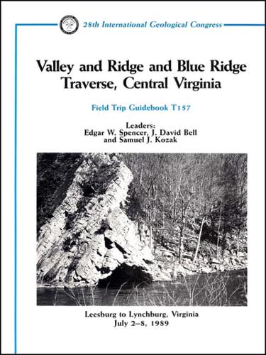 Valley and Ridge and Blue Ridge Traverse, Central Virginia