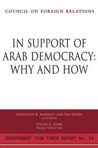 In Support of Arab Democracy