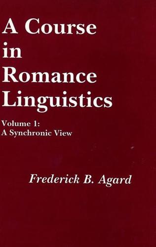 A Course in Romance Linguistics