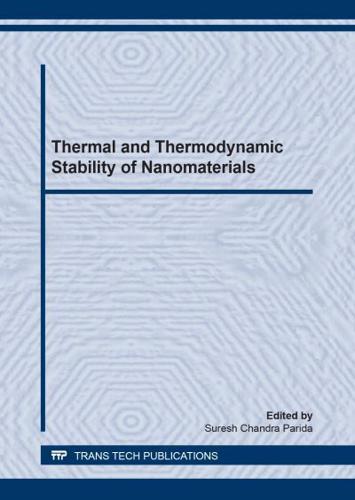 Thermal and Thermodynamic Stability of Nanomaterials