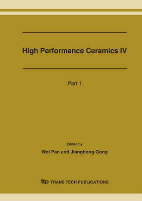 High Performance Ceramics IV