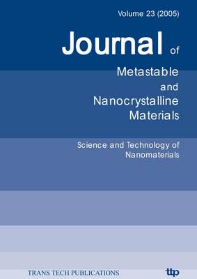 Science and Technology of Nanomaterials
