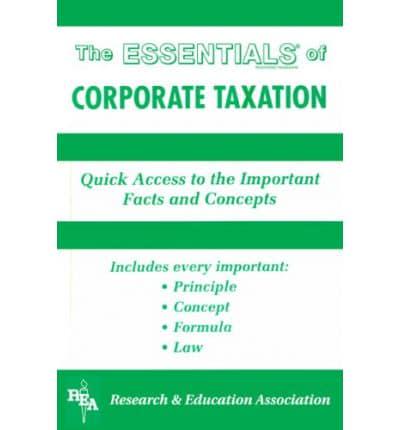 The Essentials of Corporate Taxation