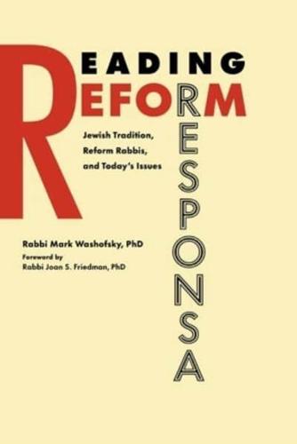Reading Reform Responsa