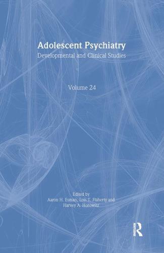 Adolescent Psychiatry Vol. 24