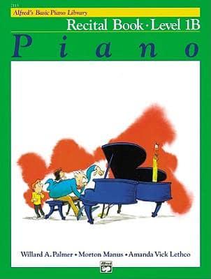Alfred's Basic Piano Recital Book Lvl 1B