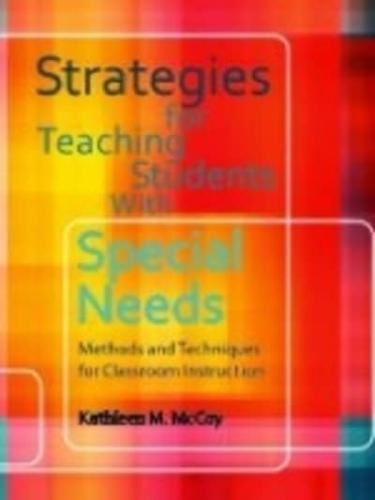 Strategies for Teaching Students With Special Needs