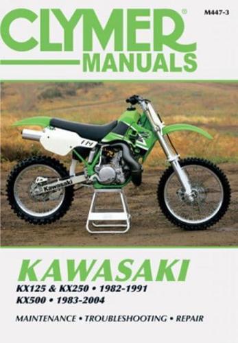 Clymer Kawasaki KX125 & KX250, 1982-1991, KX500, 1983-2004