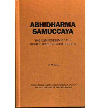 Abhidharmasamuccaya