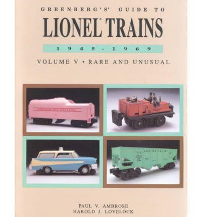 Greenberg's Guide to Lionel Trains, 1945-1969