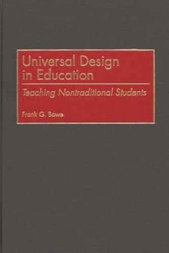 Universal Design in Education: Teaching Nontraditional Students